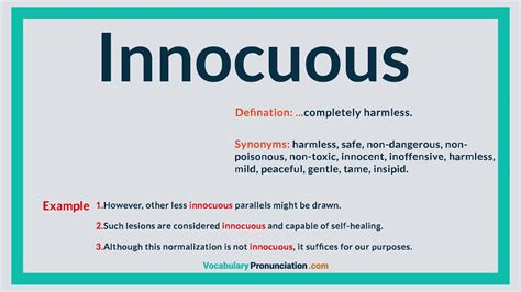 innocuous antonym|select the synonym of innocuous.